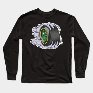 Burnout Tires Long Sleeve T-Shirt